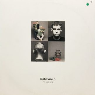 Okładka płyty winylowej artysty Pet Shop Boys o tytule Behaviour