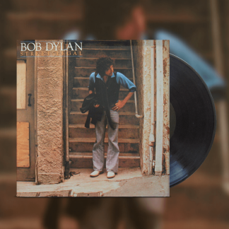 Okładka płyty winylowej artysty Bob Dylan o tytule Street Legal