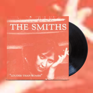 Okładka płyty winylowej artysty The Smiths o tytule Louder Than Bomb