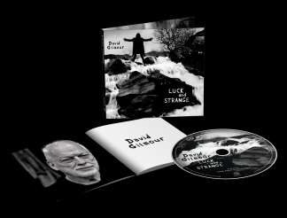Okładka płyty CD artysty David Gilmour o tytule Luck and Strange