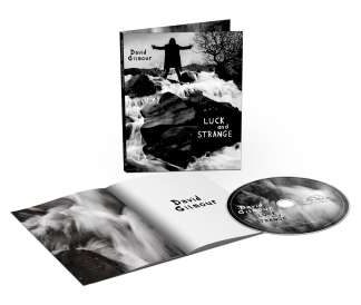Okładka płyty Blu-ray artysty David Gilmour o tytule Luck and Strange