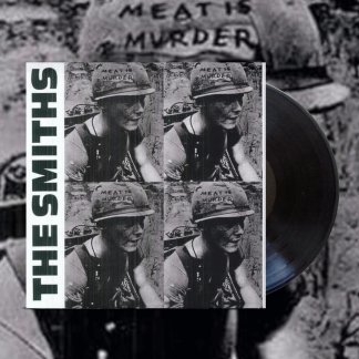 Okładka płyty winylowej artysty The Smiths o tytule Meat is Murder