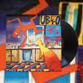 Okładka płyty winylowej artysty UB 40 o tytule Rat In The Kitchen