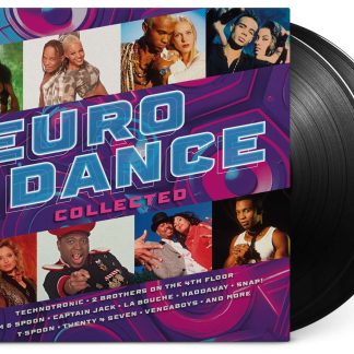 Okładka płyty winylowej artysty VA o tytule Eurodance Collected