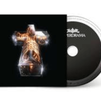 Okładka płyty CD artysty Justice o tytule Hyperdrama