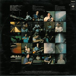 Okładka płyty winylowej artysty The Mahavishnu Orchestra o tytule The Inner Mounting Flame