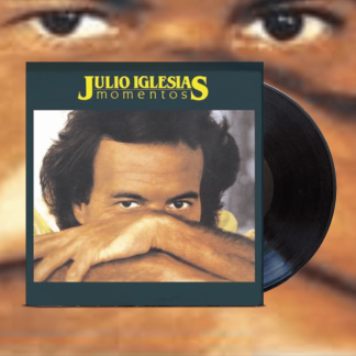 Okładka płyty winylowej artysty Julio Iglesias o tytule Momentos