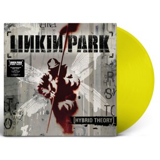 Okładka płyty winylowej wykonawcy Linkin Park o tytule Hybrid Theory