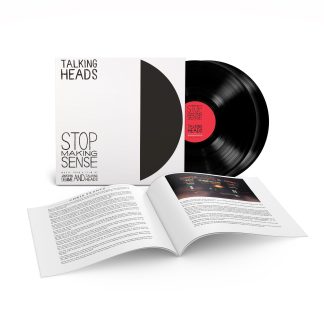 Okładka płyty winylowej wykonawcy Talking Heads o tytule Stop Making Sense