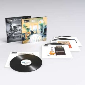 Okładka płyty winylowej wykonawcy Oasis o tytule Definitely Maybe