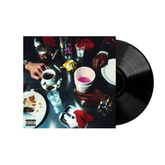 Okładka płyty winylowej wykonawcy James Blake Lil Yachty o tytule Bad Cameo