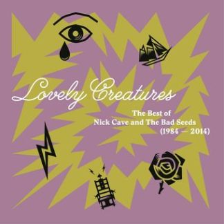 Okładka płyty winylowej wykonawcy Nick Cave & Bad Seeds o tytule Lovely Creatures: The Best Of Nick Cave & The Bad Seeds