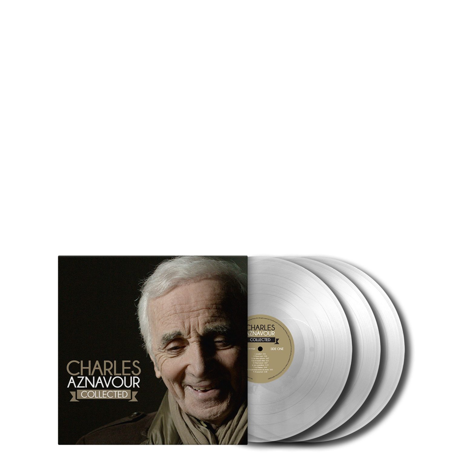 Okładka płyty winylowej wykonawcy Charles Aznavour o tytule Collected