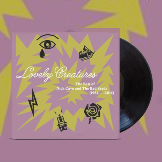 Okładka płyty winylowej wykonawcy Nick Cave & Bad Seeds o tytule Lovely Creatures: The Best Of Nick Cave & The Bad Seeds
