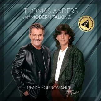 Okładka płyty winylowej wykonawcy Thomas Anders o tytule Thomas Sings Modern Talking: Ready For Romance