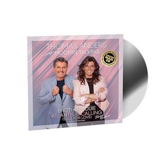 Okładka płyty CD wykonawcy Thomas Anders o tytule Thomas Sings Modern Talking: Ready For Romance