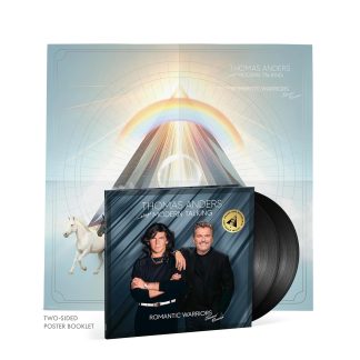 Okładka płyty winylowej wykonawcy Thomas Anders o tytule Thomas Sings Modern Talking Romantic Warriors