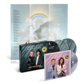 Okładka płyty CD wykonawcy Thomas Anders o tytule Thomas Sings Modern Talking: Ready For Romance