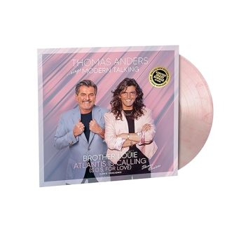 Okładka płyty winylowej wykonawcy Thomas Anders o tytule Thomas Sings Modern Talking: Ready For Romance