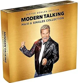 Okładka płyty CD wykonawcy Modern Talking o tytule Maxi & Singles Collection