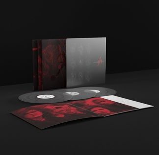 Okładka płyty winylowej wykonawcy Xmal Deutschland o tytule Gift The 4AD Years