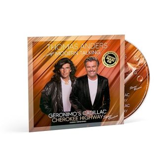 Okładka płyty CD wykonawcy Thomas Anders o tytule Thomas Sings Modern Talking: In The Middle O Nowhere