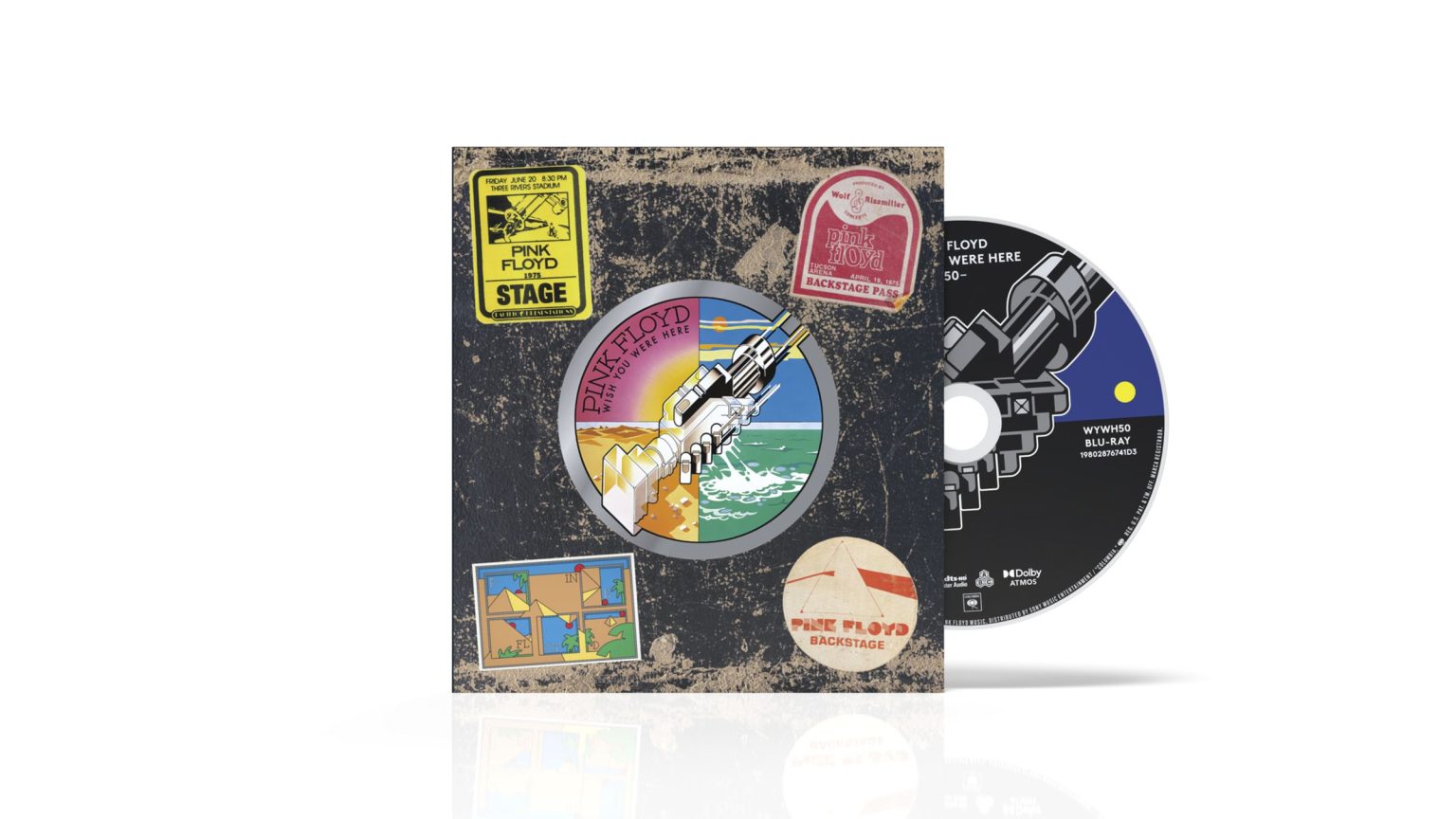 Okładka płyty CD wykonawcy Pink Floyd o tytule Wish You Where Here