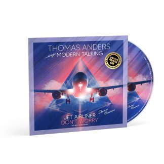 Okładka płyty CD wykonawcy Thomas Anders o tytule Thomas Sings Modern Talking Romantic Warriors