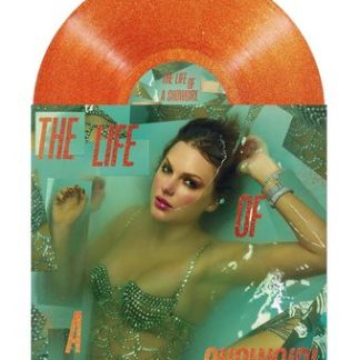 Okładka płyty winylowej wykonawcy Taylor Swift o tytule The Life Of A Showgirl: Sweat And Vanilla Perfume