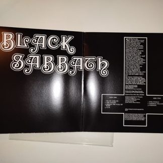 Okładka płyty winylowej wykonawcy Black Sabbath o tytule Black Sabbath