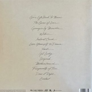 Okładka płyty winylowej wykonawcy Daft Punk o tytule Random Access Memories