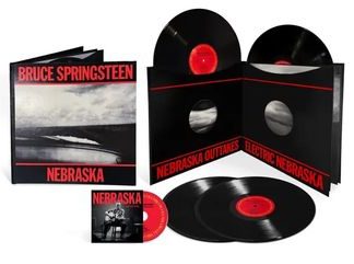 Okładka płyty winylowej wykonawcy Bruce Springsteen o tytule Nebraska 92