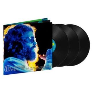 Okładka płyty winylowej wykonawcy The Doors o tytule The Doors: Live At The Aquarius Theatre - The First Performance