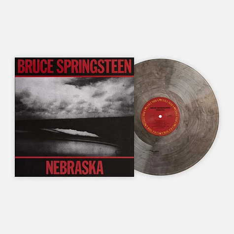 Okładka płyty winylowej wykonawcy Bruce Springsteen o tytule Nebraska