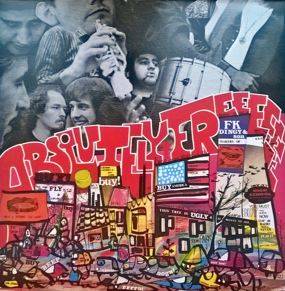 Okładka płyty winylowej wykonawcy Frank Zappa o tytule Absolutely Free