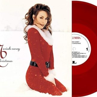 Okładka płyty winylowej wykonawcy Mariah Carey o tytule Merry Christmas