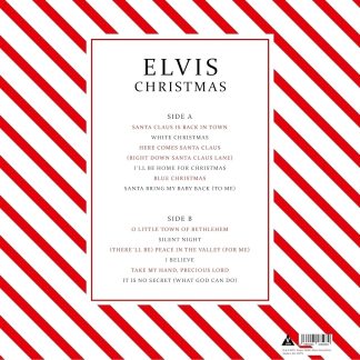 Okładka płyty winylowej wykonawcy Elvis Presley o tytule Christmas