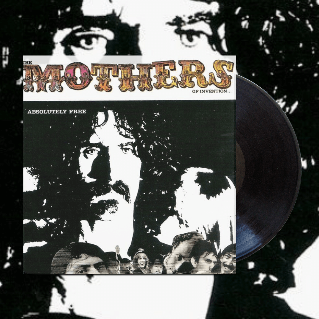 Okładka płyty winylowej wykonawcy Frank Zappa o tytule Absolutely Free