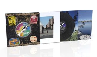 Okładka płyty winylowej wykonawcy Pink Floyd o tytule Wish Yoy Were Here