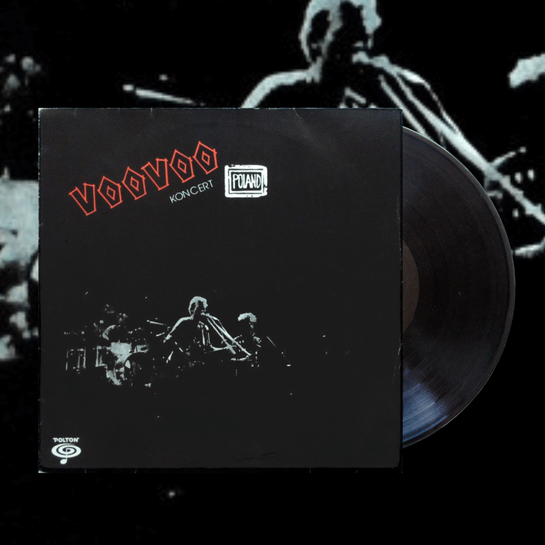 Okładka płyty winylowej wykonawcy Voo Voo o tytule Koncert