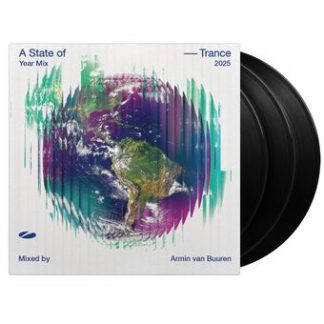 Okładka płyty winylowej wykonawcy Armin Van Buuren o tytule A State of Trance Year Mix 2025