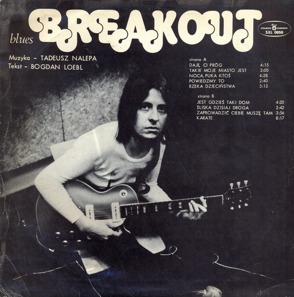 Okładka płyty winylowej wykonawcy Okładka płyty winylowej wykonawcy Breakout o tytule Karate