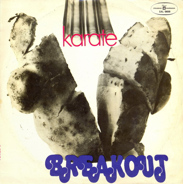 Okładka płyty winylowej wykonawcy Okładka płyty winylowej wykonawcy Breakout o tytule Karate
