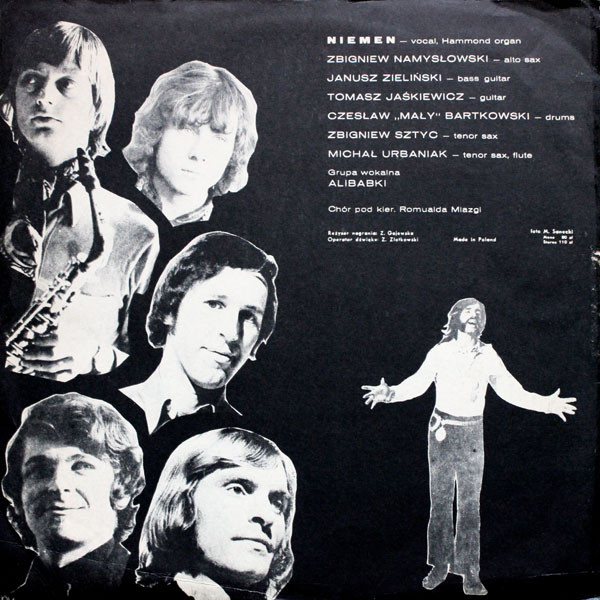 Okładka płyty winylowej wykonawcy Okładka płyty winylowej wykonawcy Niemen o tytule Enigmatic