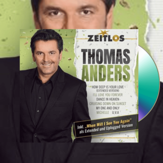 Okładka płyty CD wykonawcy Thomas Anders o tytule Zeitlos