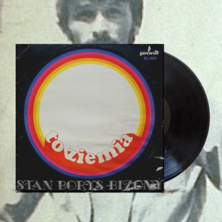 Okładka płyty winylowej wykonawcy Okładka płyty winylowej wykonawcy Stan Borys Bizony o tytule To Ziemia