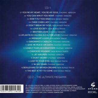 Okładka płyty CD wykonawcy Thomas Anders o tytule The Best