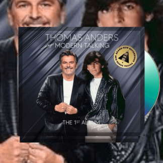Okładka płyty CD wykonawcy Thomas Anders o tytule Sings Modern Talking: The 1st Album