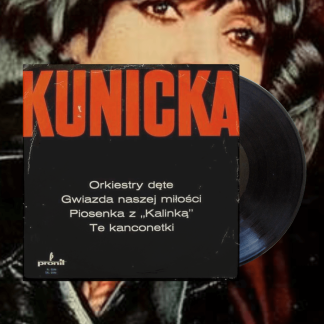 Okładka płyty winylowej wykonawcy Halina Kunicka o tytule Kunicka
