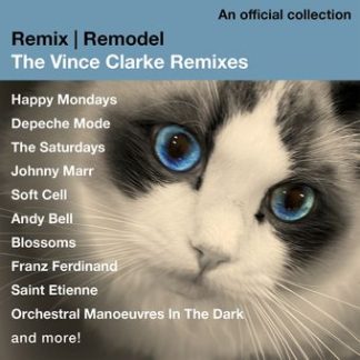 Okładka płyty CD wykonawcy Vince Clarke o tytule Remix/Remodel: The Vince Clarke Remixes